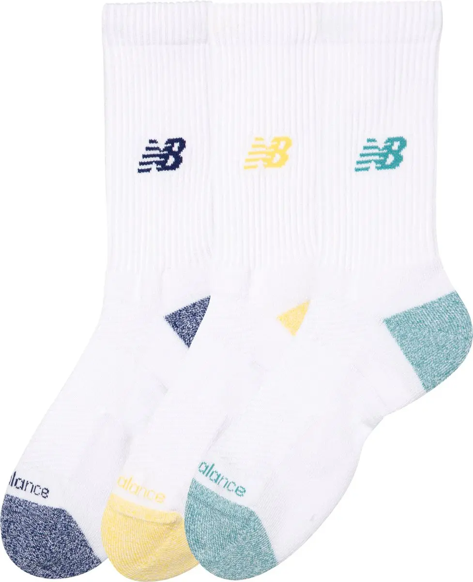 New Balance Active Crew Sportsokken 3 Stuks - Assorted Kleuren