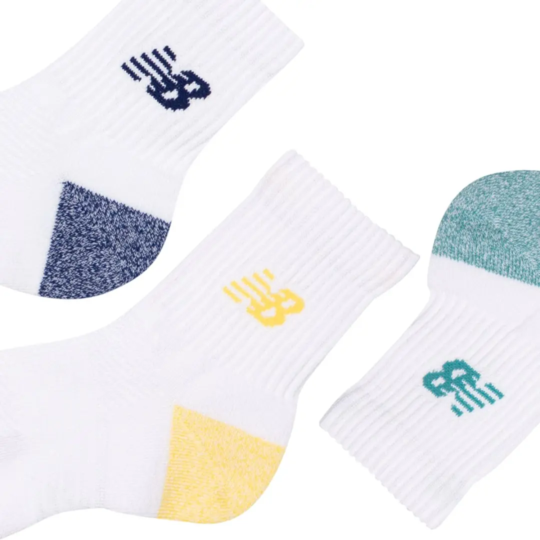 New Balance Active Quarter Sokken 3 Stuks - Assorted Kleuren