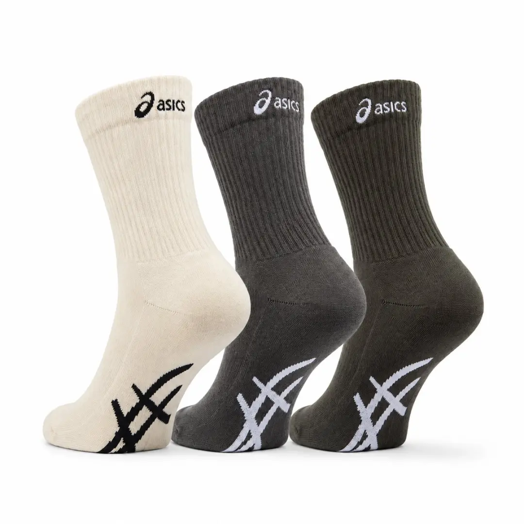 ASICS Sport 3 Pack Crew Sokken 43-46