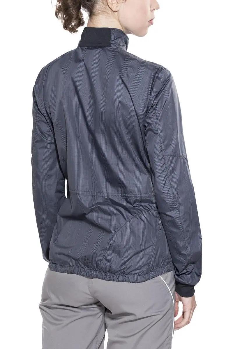 Craft Ride Windbreaker Fietsjas M - Grijs