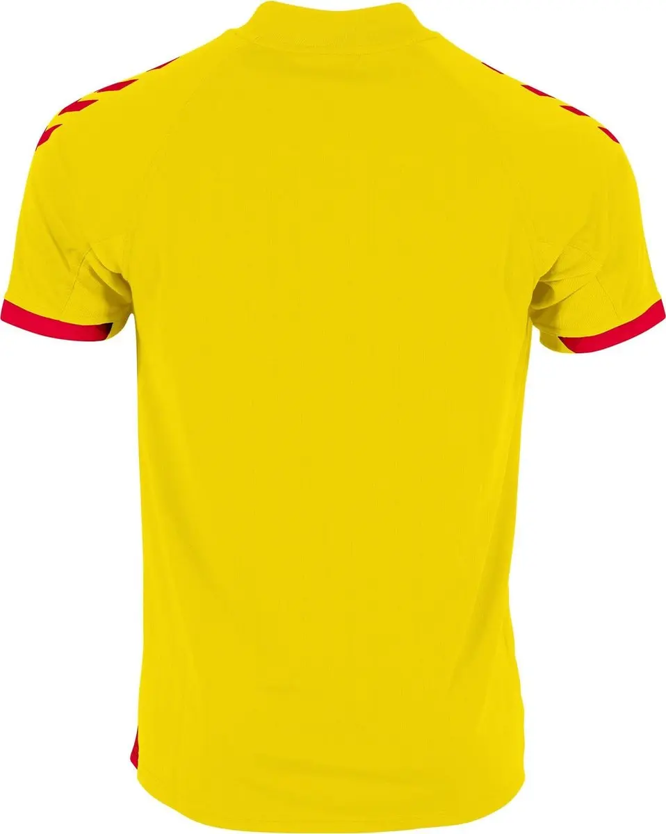 Hummel Fyn Shirt Korte Mouw Kinderen - Geel - Maat 116