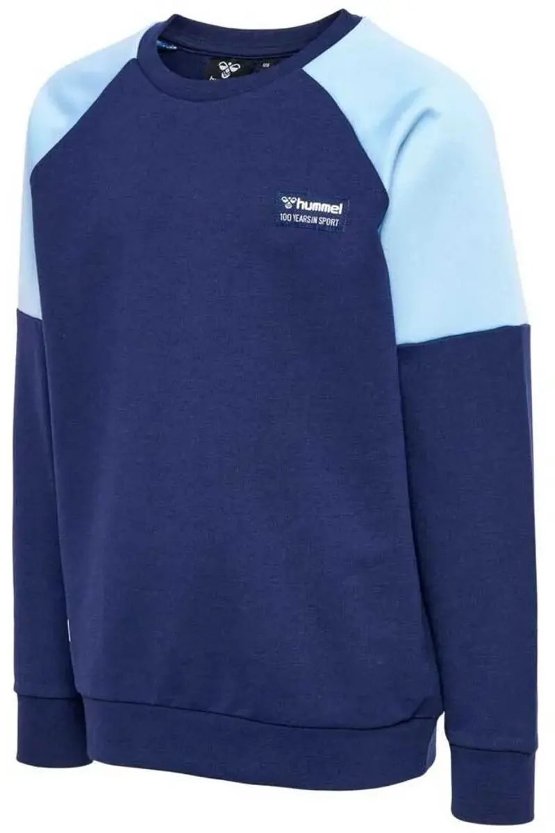 Hummel Eddy Sweatshirt - 128 cm - Zwart