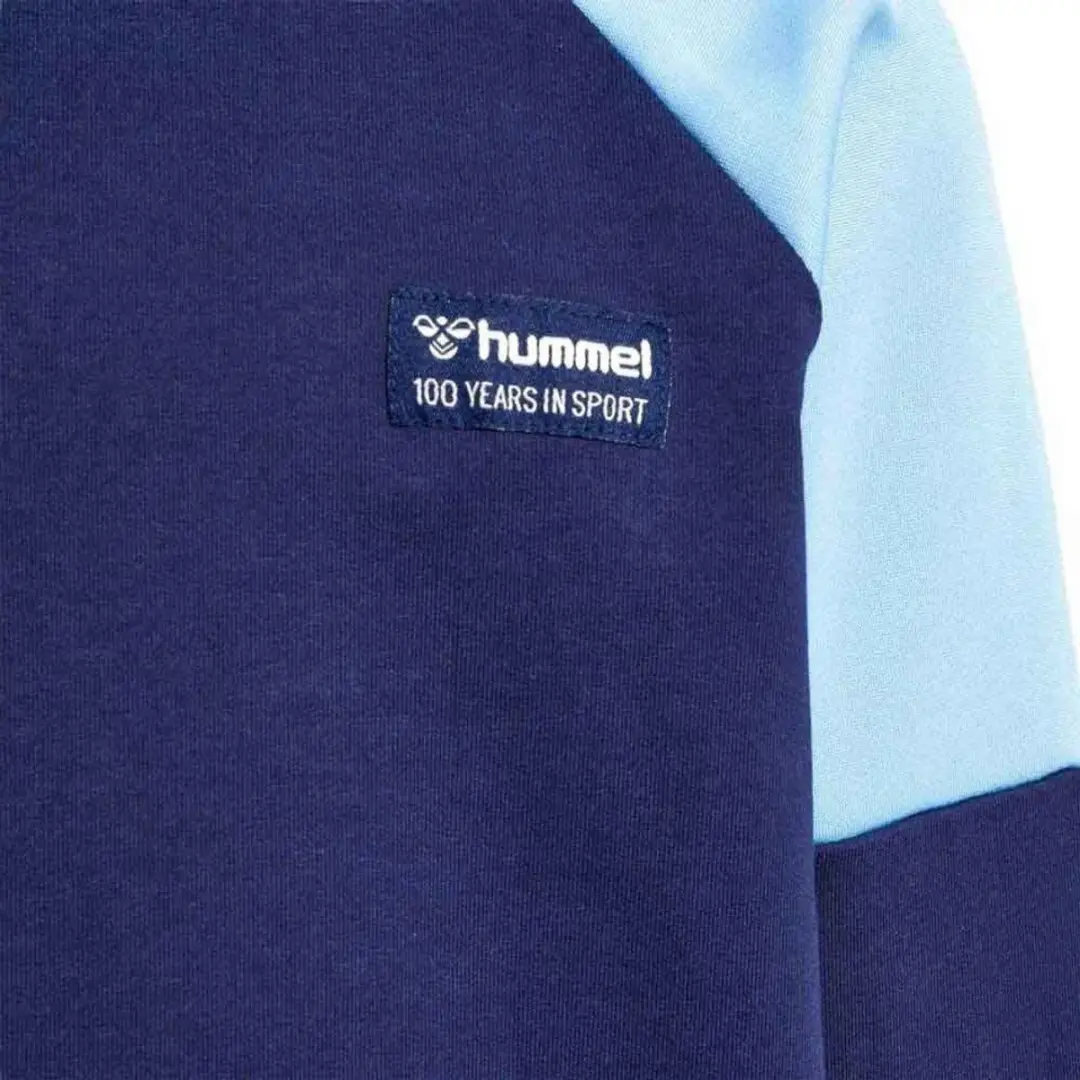 Hummel Eddy Sweatshirt - 128 cm - Zwart