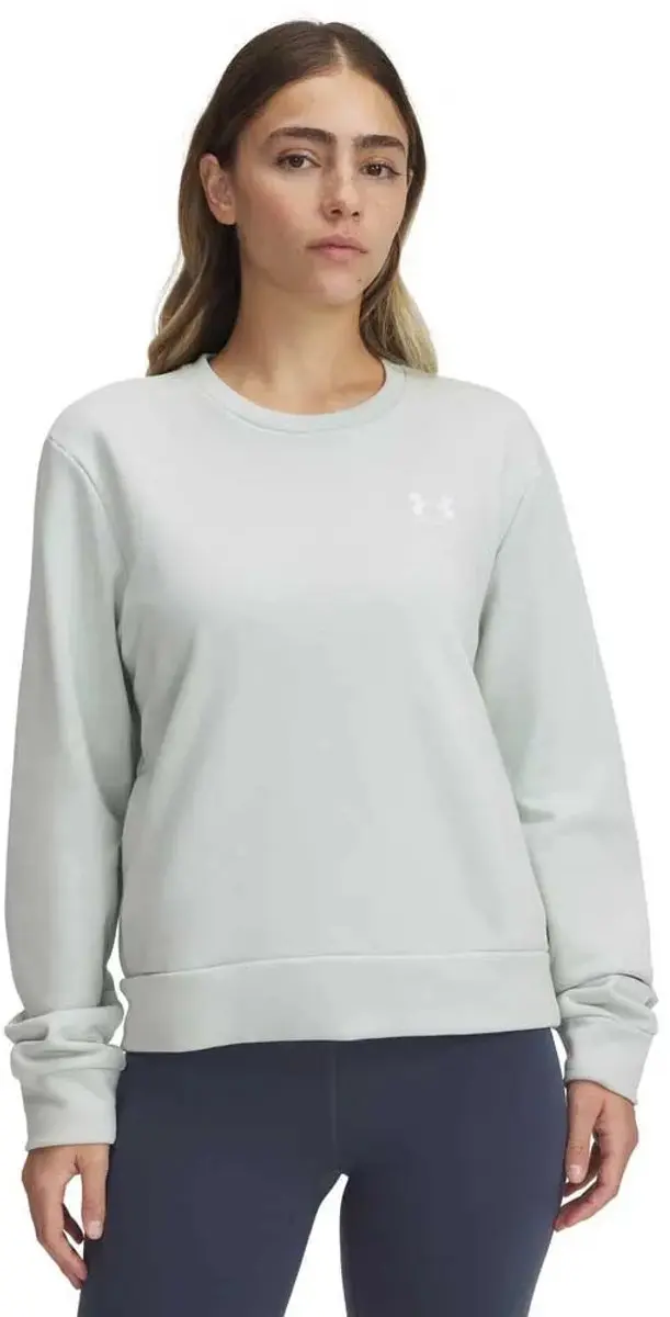 Under Armour Rival Terry Sweatshirt - M - Hydro Green/Wit