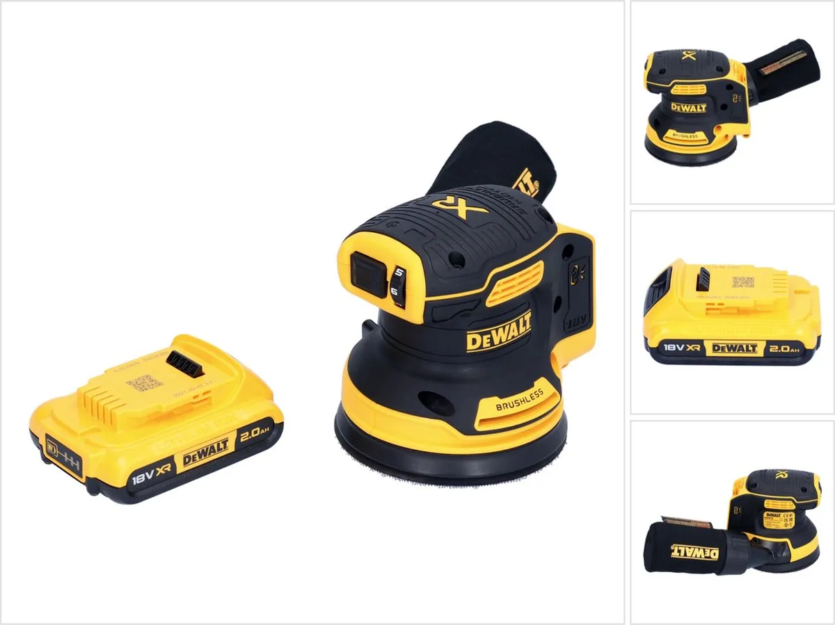 DeWalt DCW210 Accu Excentrische Schuurmachine 18V