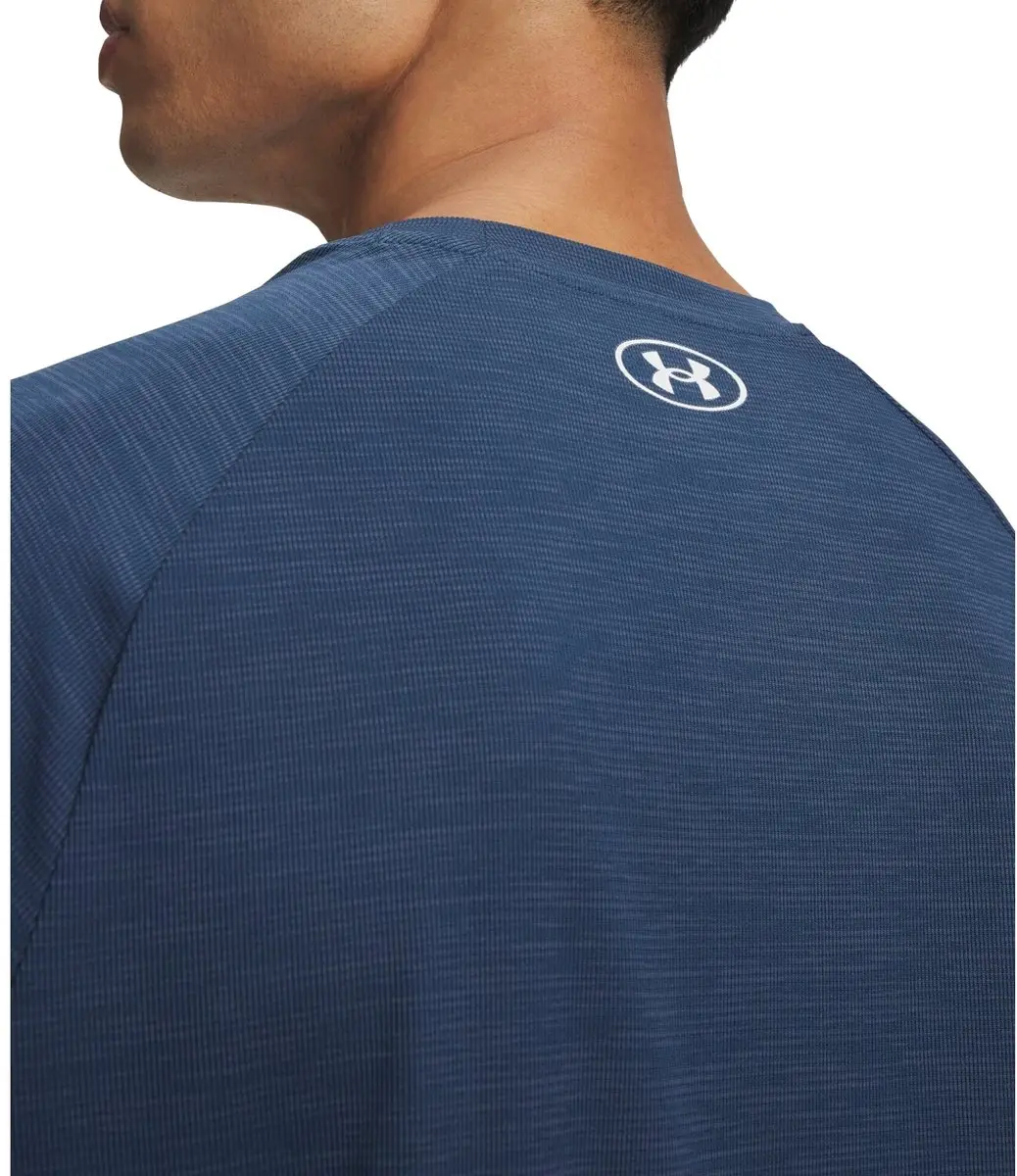 Under Armour UA Tech TextuRood SS-BLU Heren Sportshirt - Wham Blauw