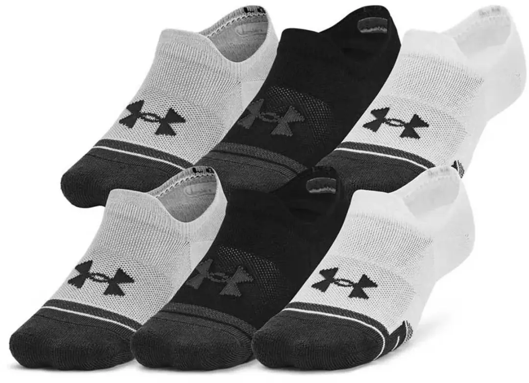 Under Armour Performance Tech Korte Sokken 3 Paren - 42 - afbeelding 6 van 6