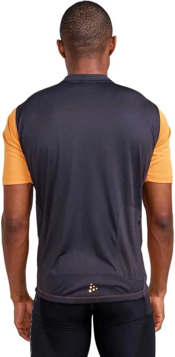 Craft Core Offroad Korte Mouw Wielertrui - S - Oranje