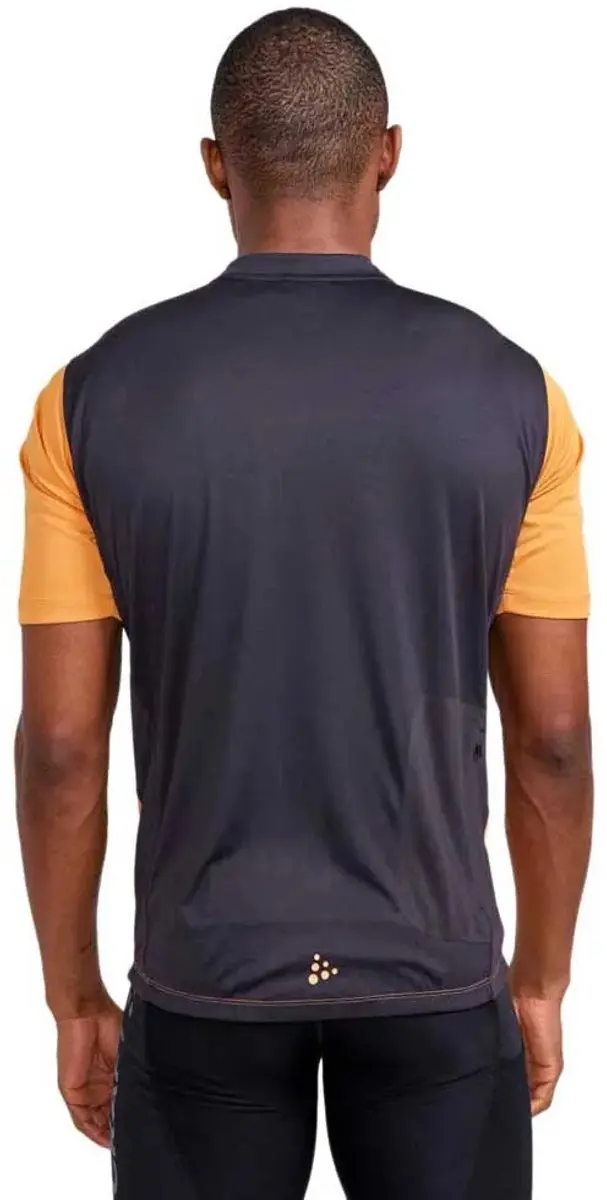 Craft Core Offroad Korte Mouw Wielertrui - S - Oranje