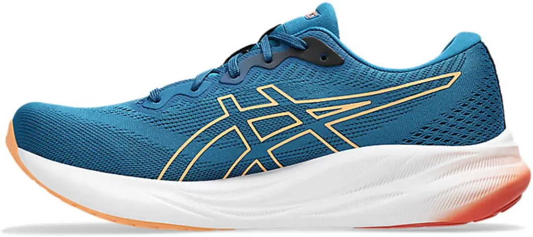 ASICS Gel-Pulse 15 Hardloopschoen 47 - Blauw/Oranje
