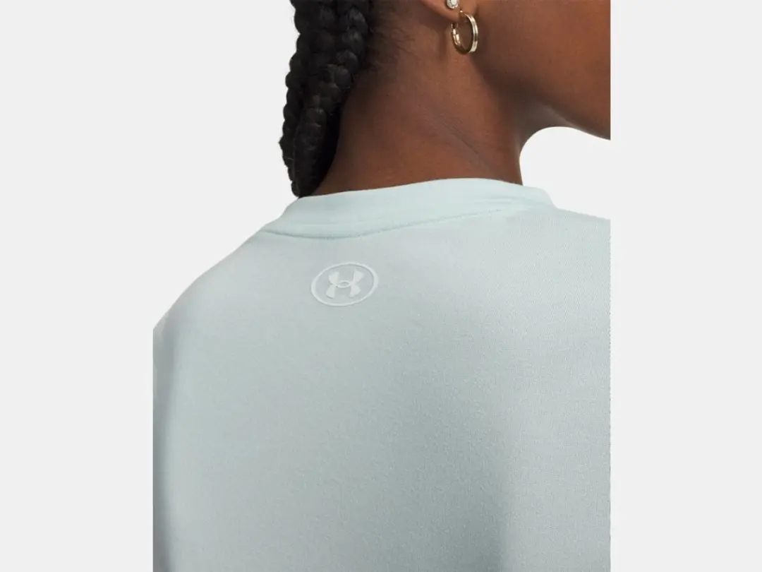 Under Armour Tech SSV Solid-GRN Dames Sportshirt - Refresh Mint/Wit - afbeelding 6 van 6