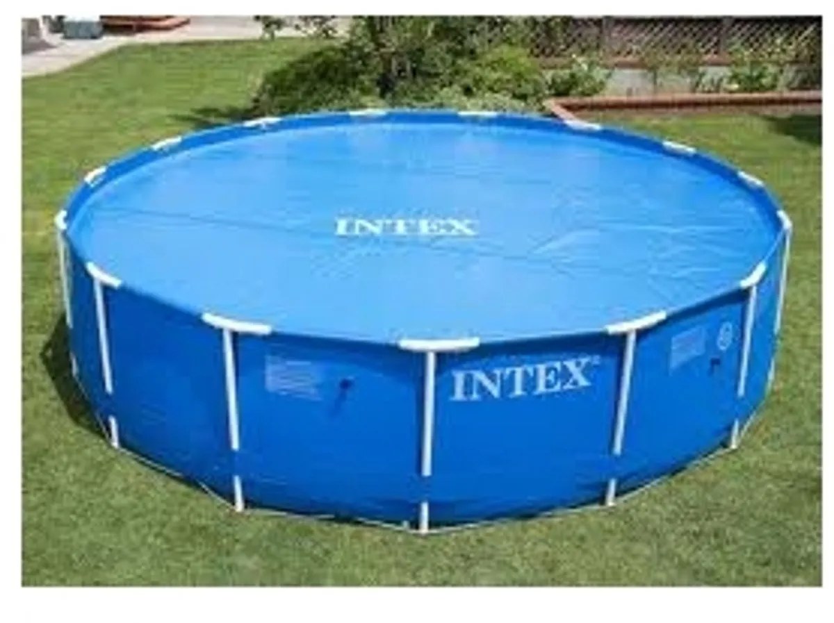 Intex Zwembad Afdekzeil Solar 488cm - Blauw