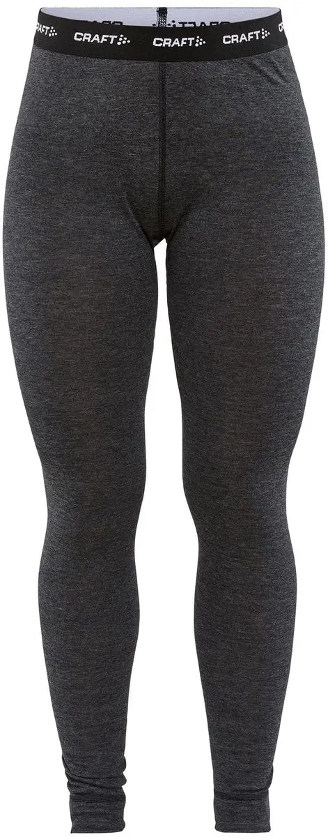 Craft Core Wool Merino Thermo Broek Dames XS - Zwart