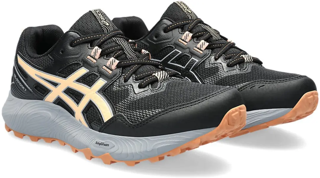 ASICS Gel-Sonoma 7 Hardloopschoen 44 - Zwart/Oranje