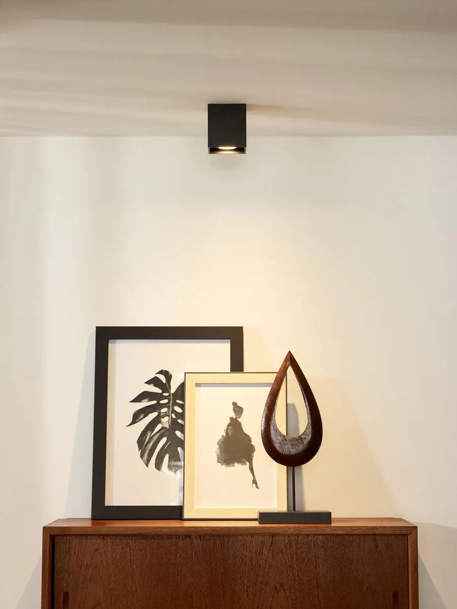 Lucide BODI Plafondspot GU10 - Zwart