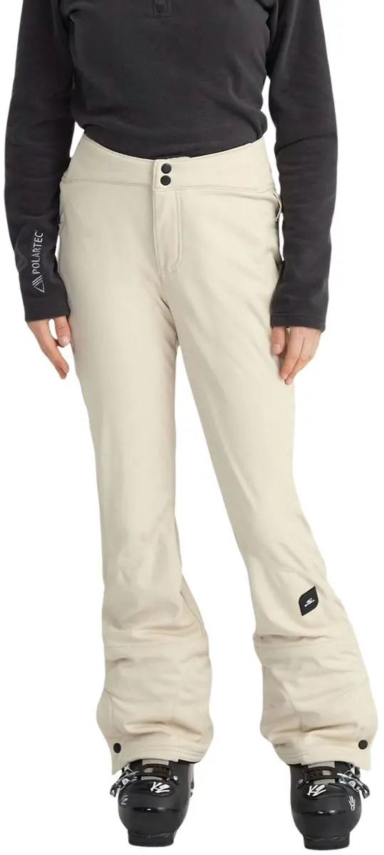 O'Neill Blessed Softshell Hybrid Skibroek Dames S - Crème