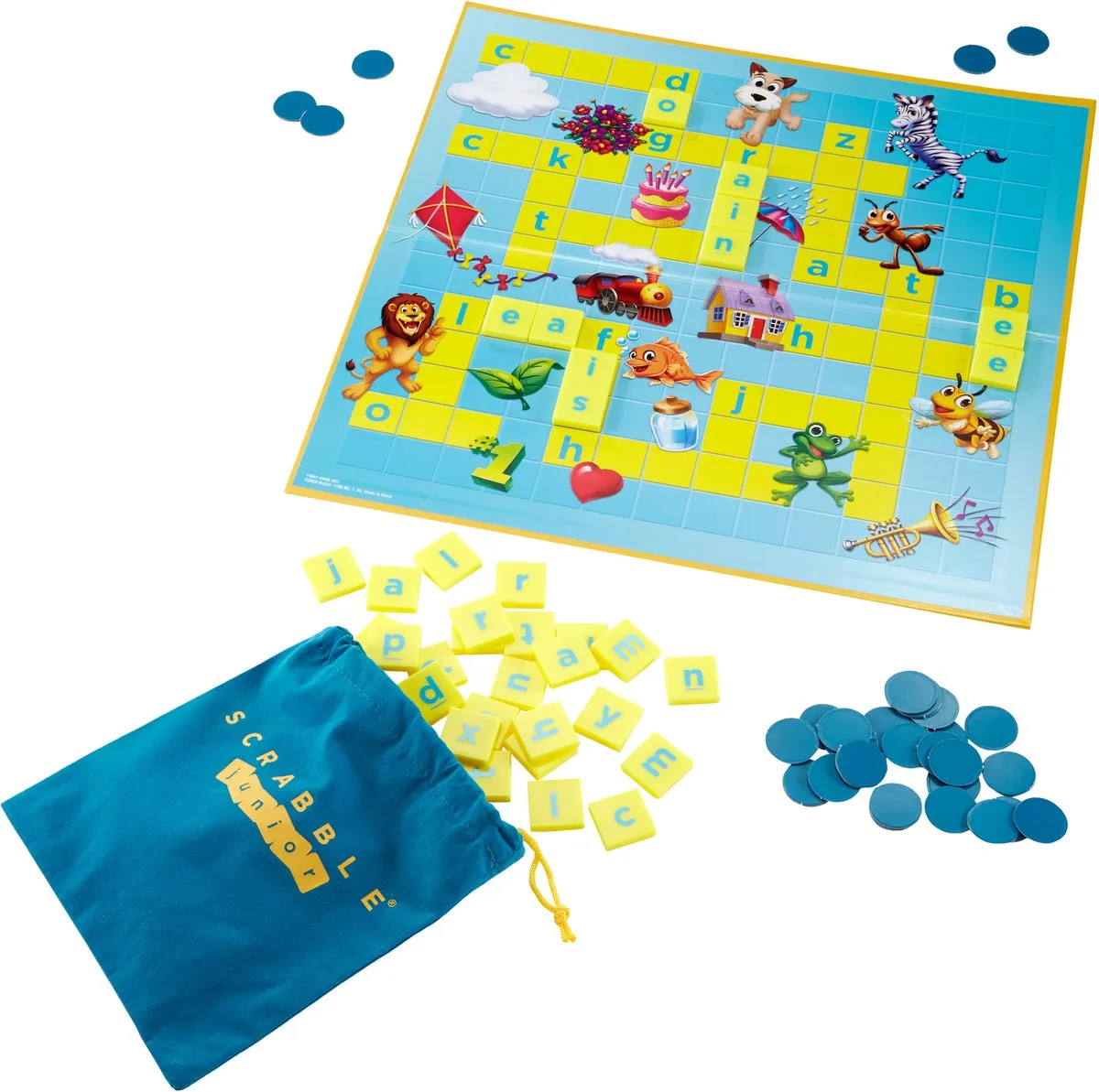 Mattel Games Scrabble Junior Y9671 Familie Bordspel - 2-4 Spelers