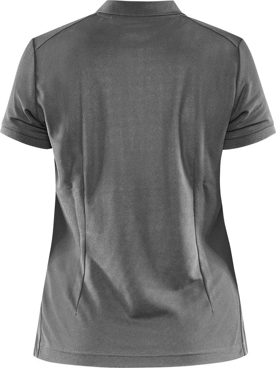 Craft Core Unify Sportpolo Vrouwen - XL - Grijs