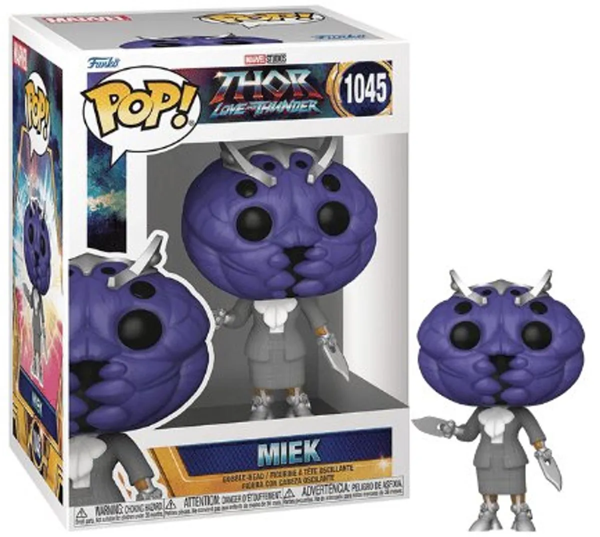 Funko Marvel POP! Thor Love & Thunder Miek 62426 Verzamelfiguur - 9cm - Multicolor