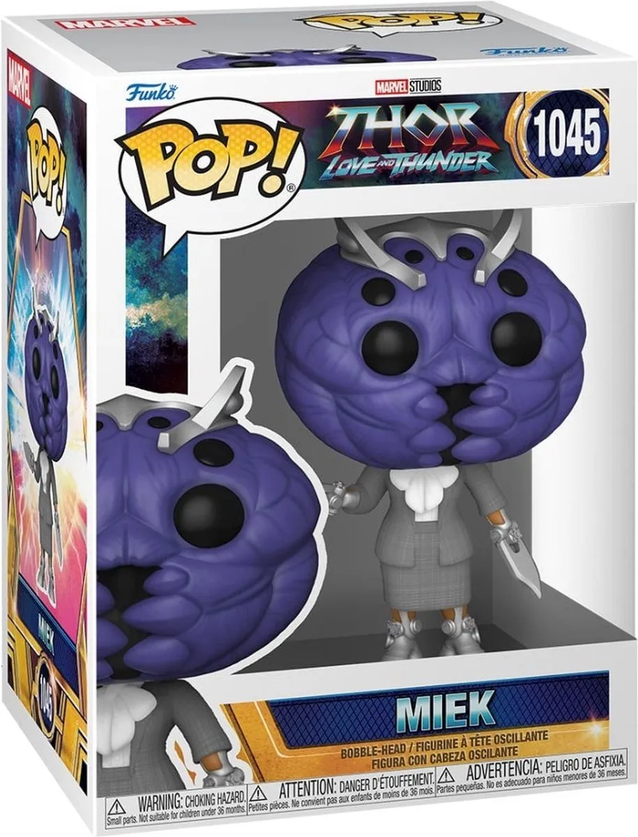 Funko Marvel POP! Thor Love & Thunder Miek 62426 Verzamelfiguur - 9cm - Multicolor