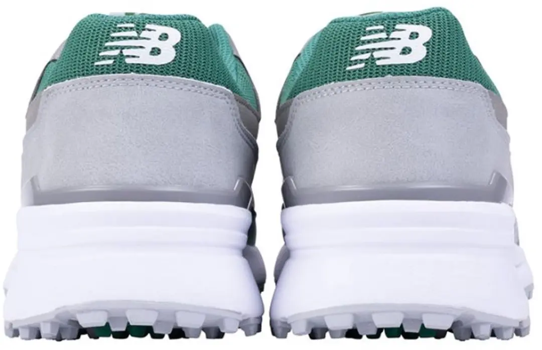 New Balance 997 SL Golfschoenen - Grijs/ Groen - Maat 47.5