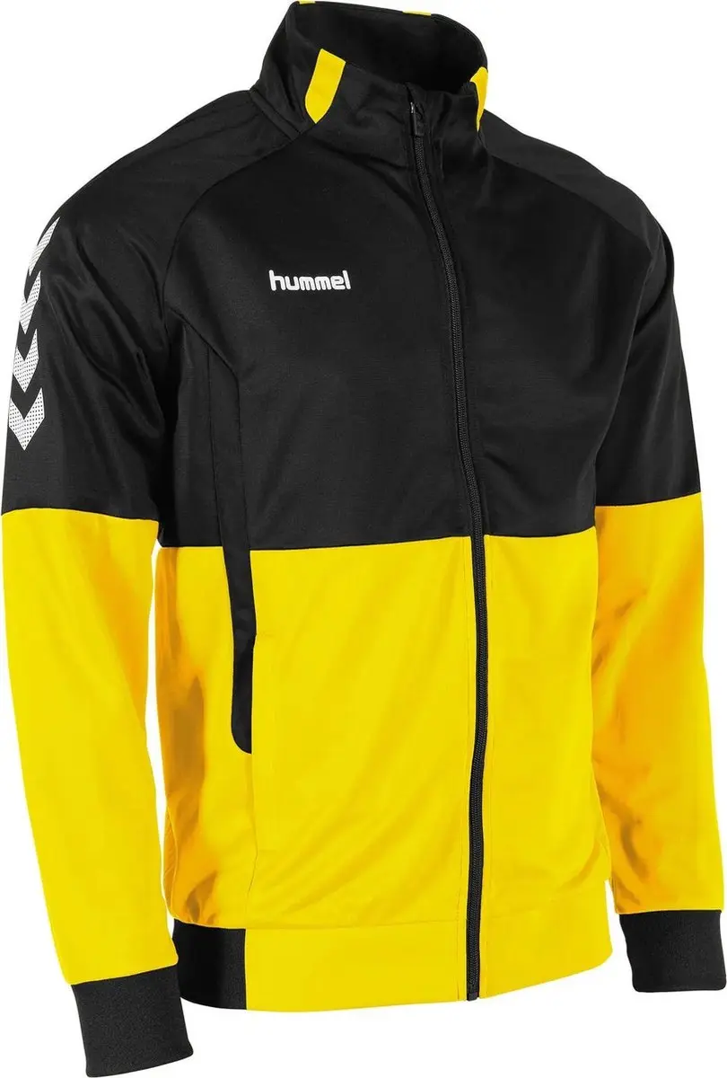 Hummel Authentic Poly FZ Sportvest Kids 116 - Geel