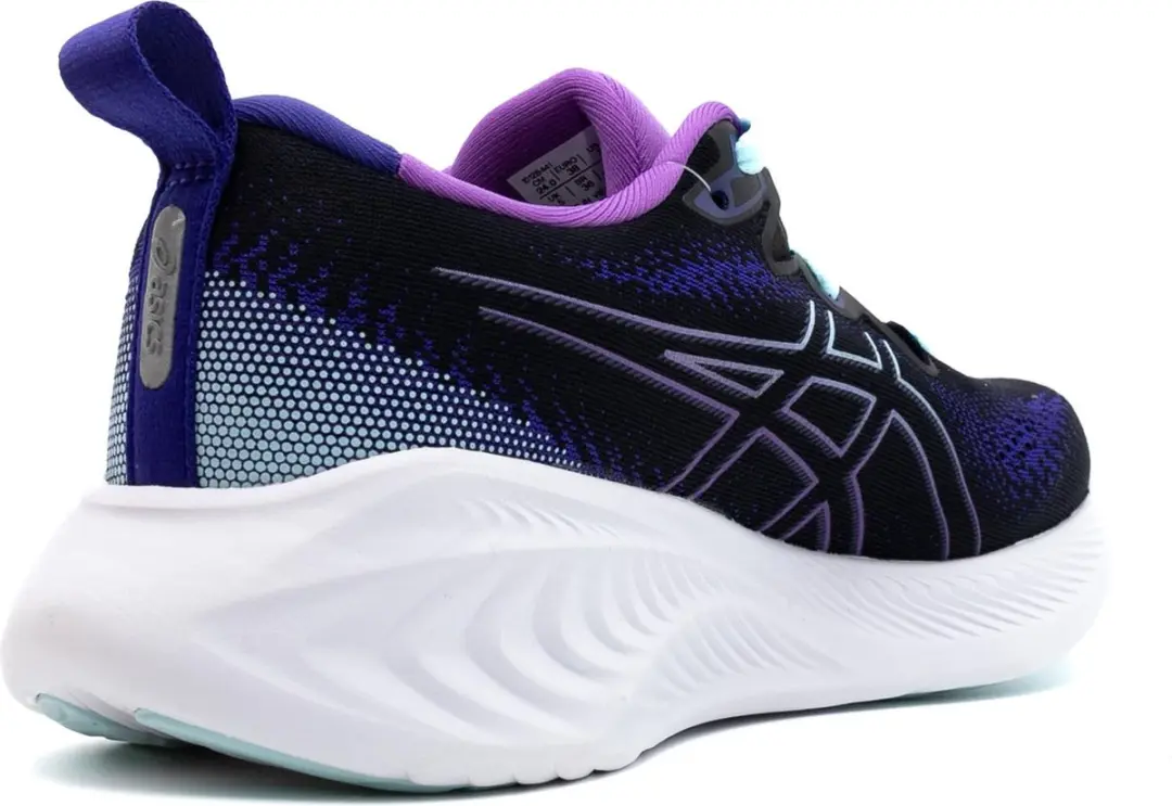 ASICS Gel-Cumulus 25 Sportschoenen Dames 39 - Paars/Zwart/Lichtblauw