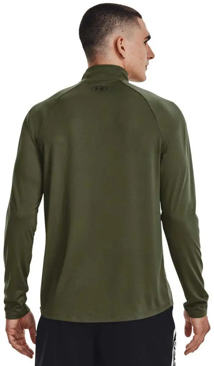 Under Armour UA Tech Shirt Lange Mouwen - Marine OD Green