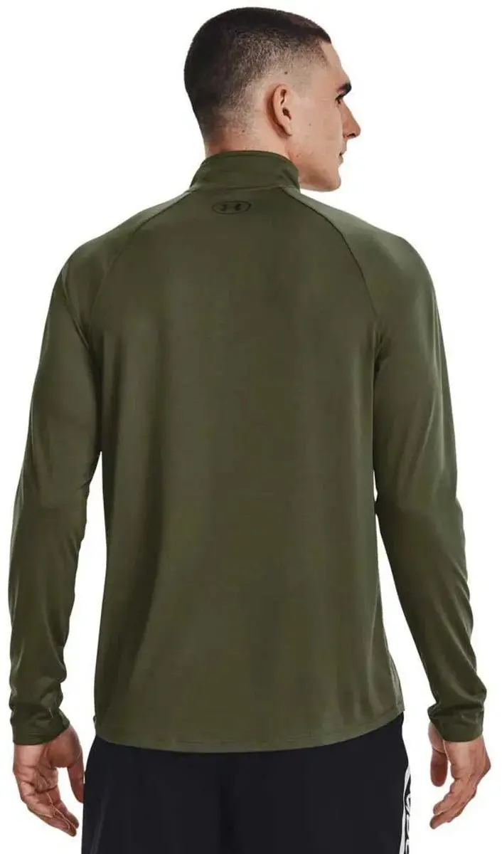 Under Armour UA Tech Shirt Lange Mouwen - Marine OD Green