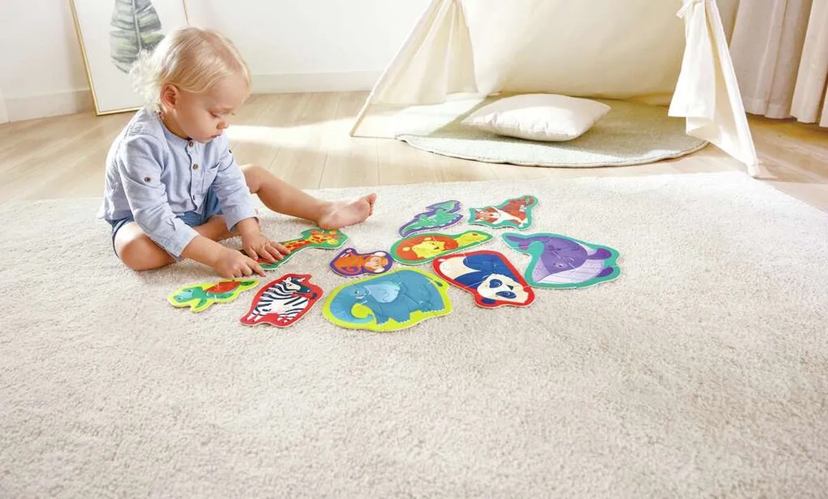 Hape Jungle Vrienden Puzzel 1000 Stuks - Multicolor
