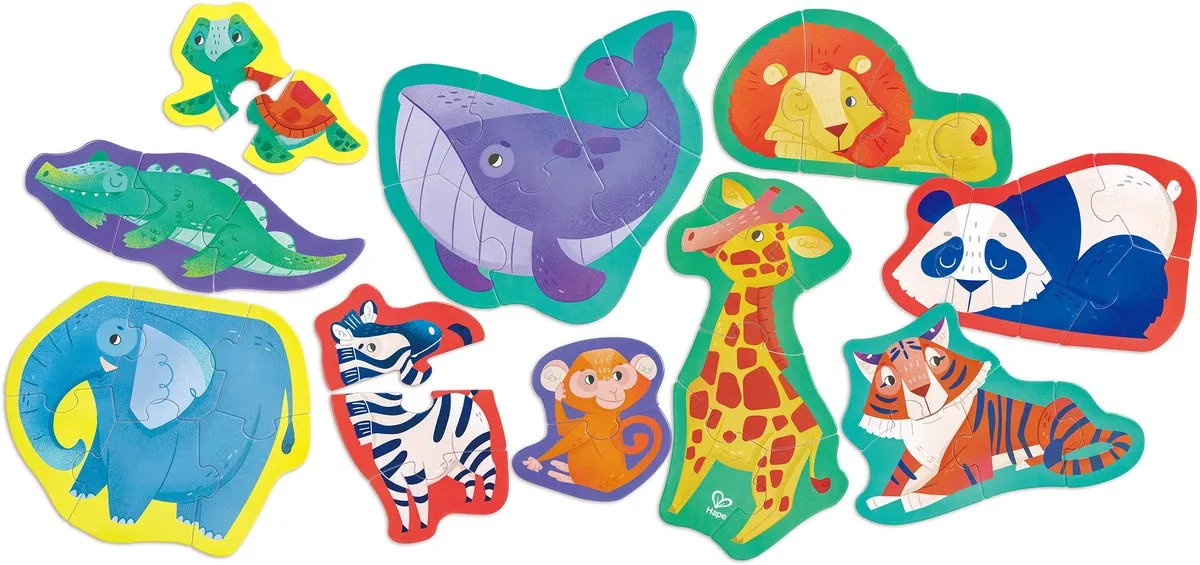 Hape Jungle Vrienden Puzzel 1000 Stuks