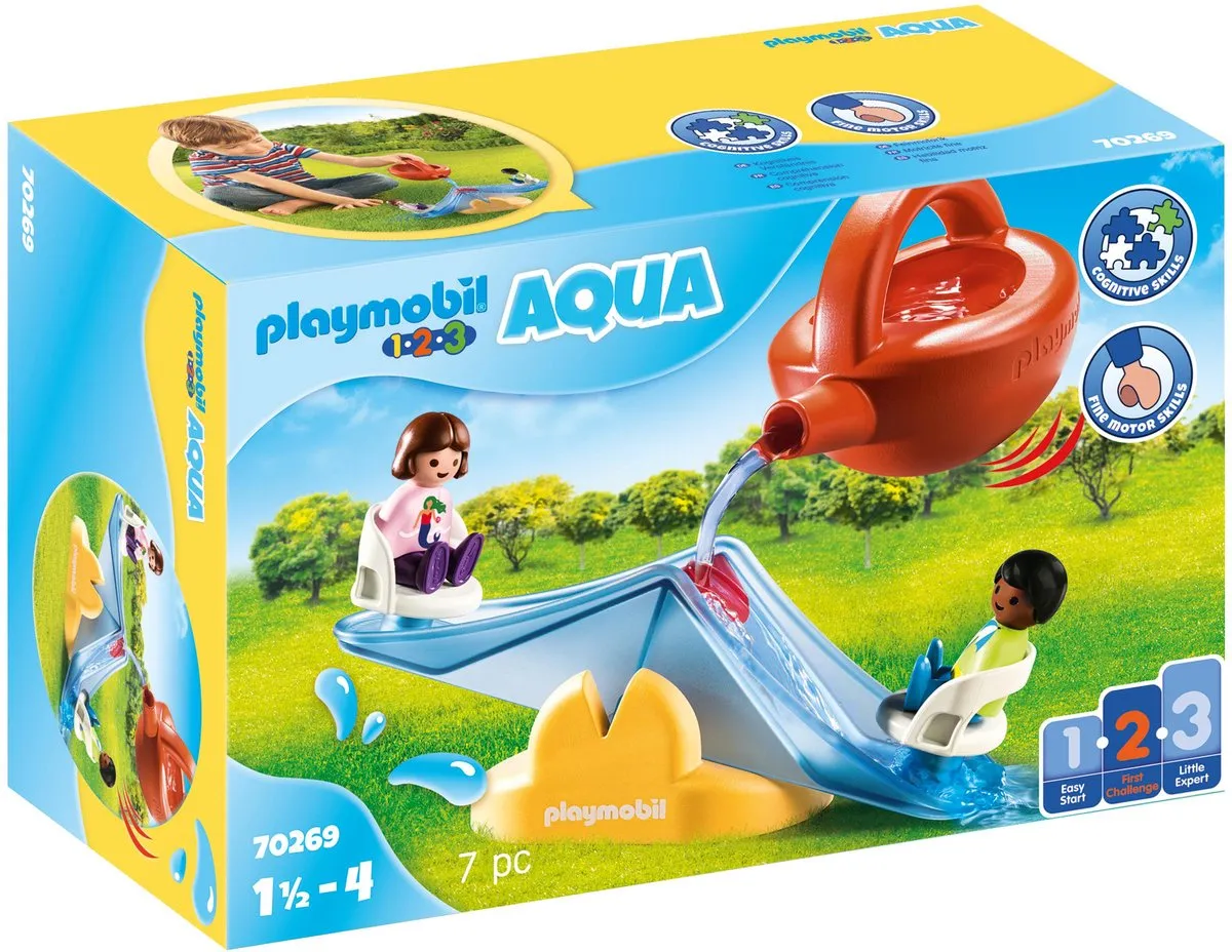Playmobil 1.2.3 Aqua Waterwip met gieter 70269
