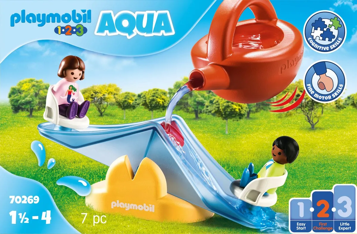 Playmobil 1.2.3 Aqua Waterwip met gieter 70269 - afbeelding 6 van 6