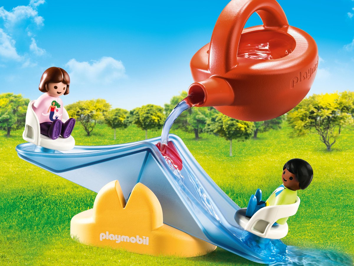 PLAYMOBIL 1.2.3. Aqua Waterwip met gieter - 70269