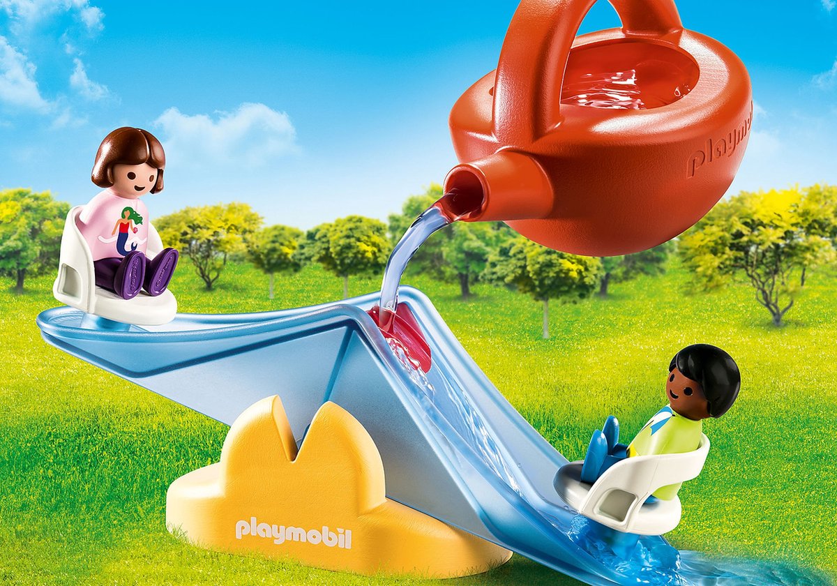 PLAYMOBIL 1.2.3. Aqua Waterwip met gieter - 70269