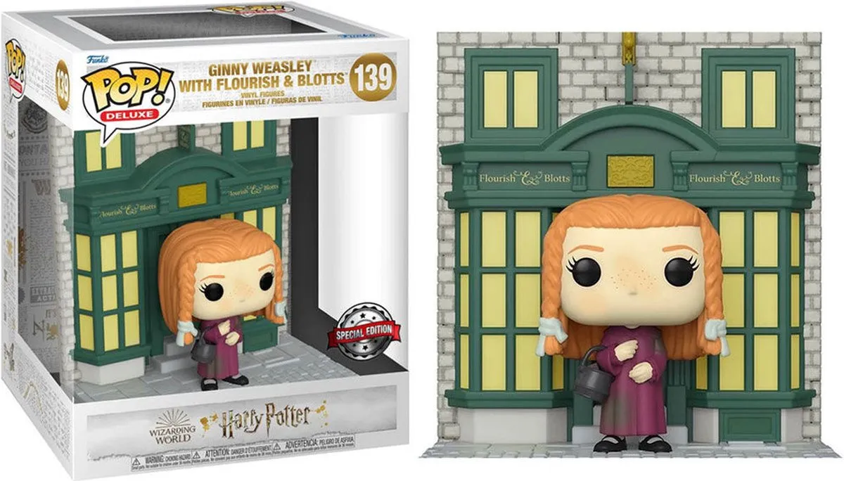 Funko Pop! Deluxe Harry Potter Ginny Weasley Flourish & Blotts
