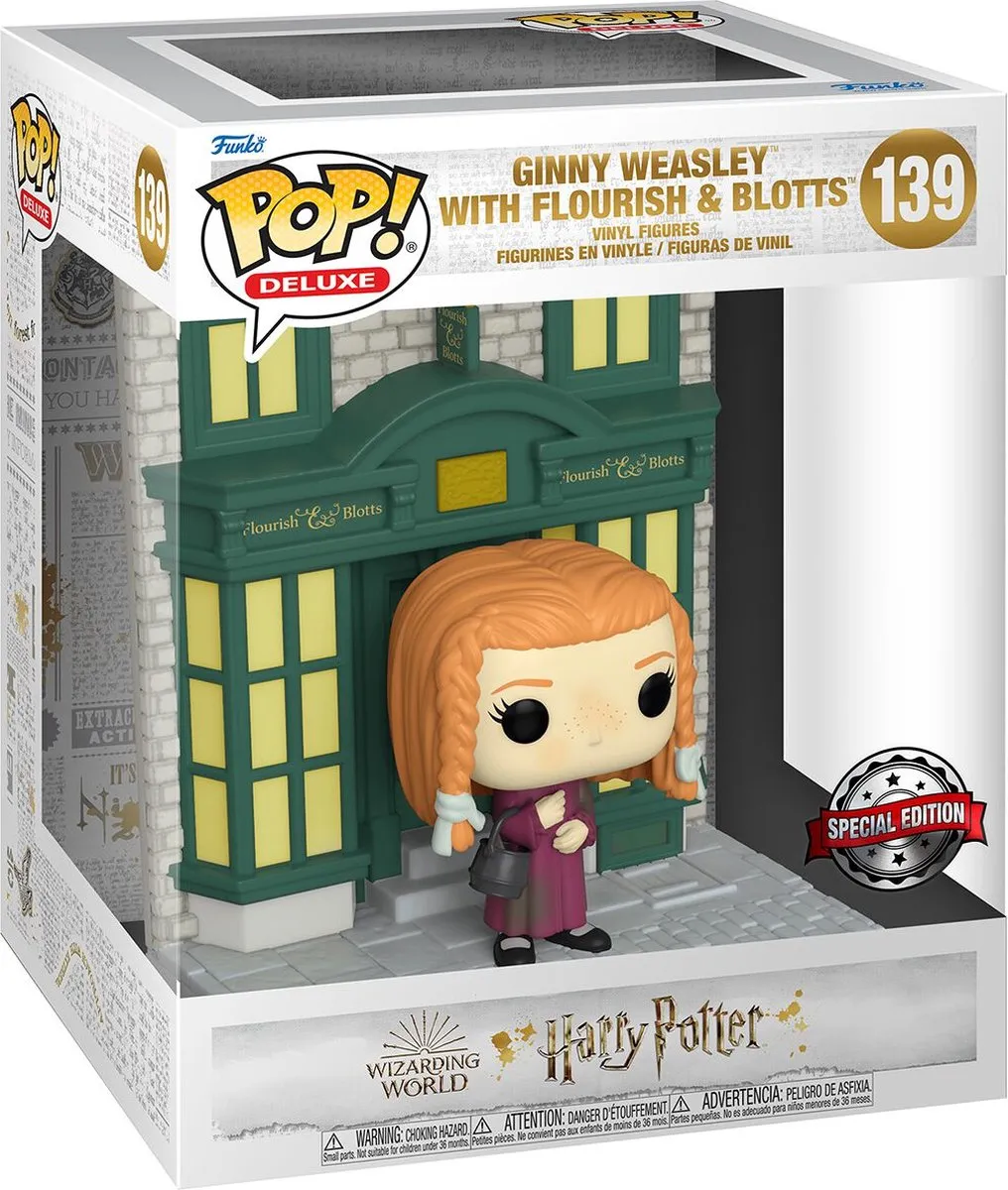 Funko Pop! Deluxe Harry Potter Ginny Weasley Flourish & Blotts - Veelkleurig
