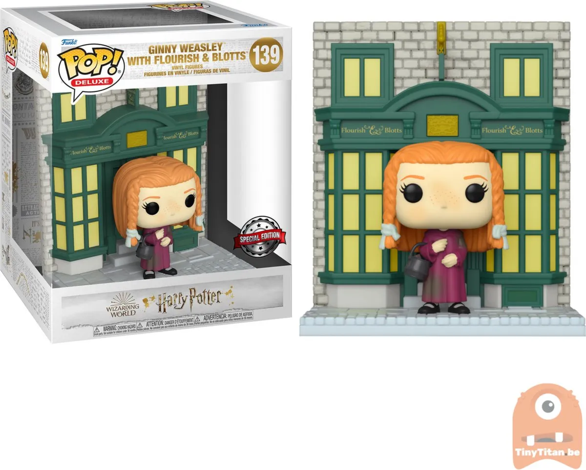 Funko Pop! Deluxe Harry Potter Ginny Weasley Flourish & Blotts - Veelkleurig