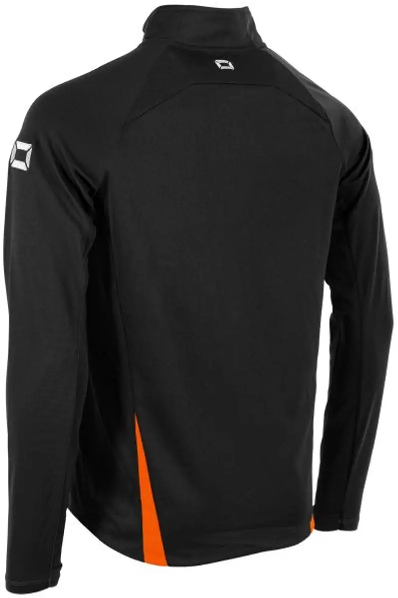 Stanno Stadio Quarter Zip Top S - Zwart/Orange