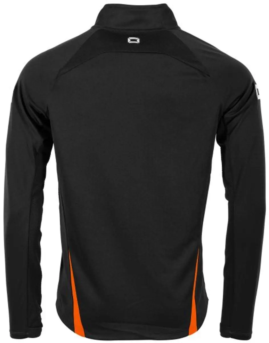 Stanno Stadio Quarter Zip Top S - Zwart/Orange