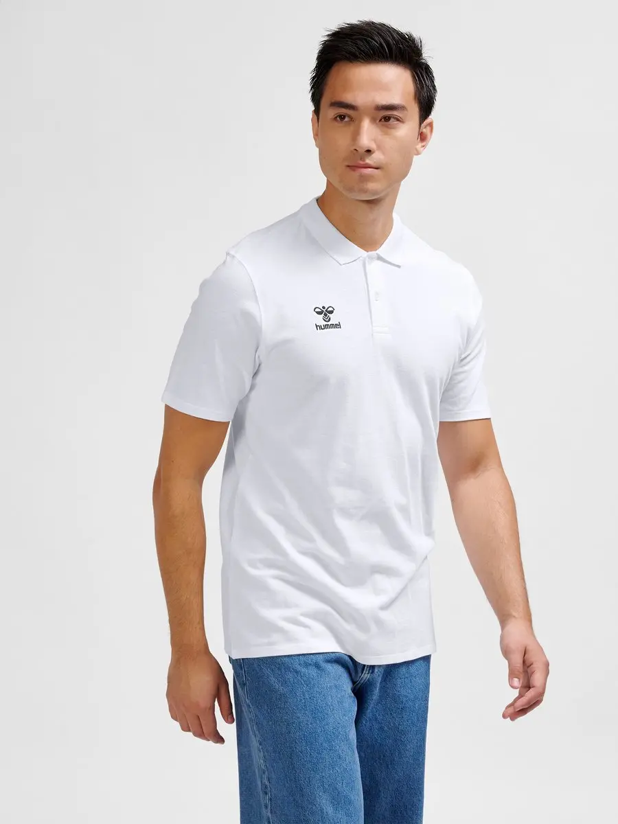 Hummel Go 2.0 Poloshirt Wit - S