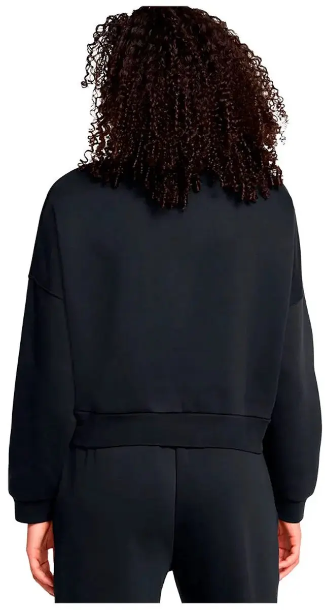 Under Armour Icon Fleece Oversized Sweatshirt XS - Zwart