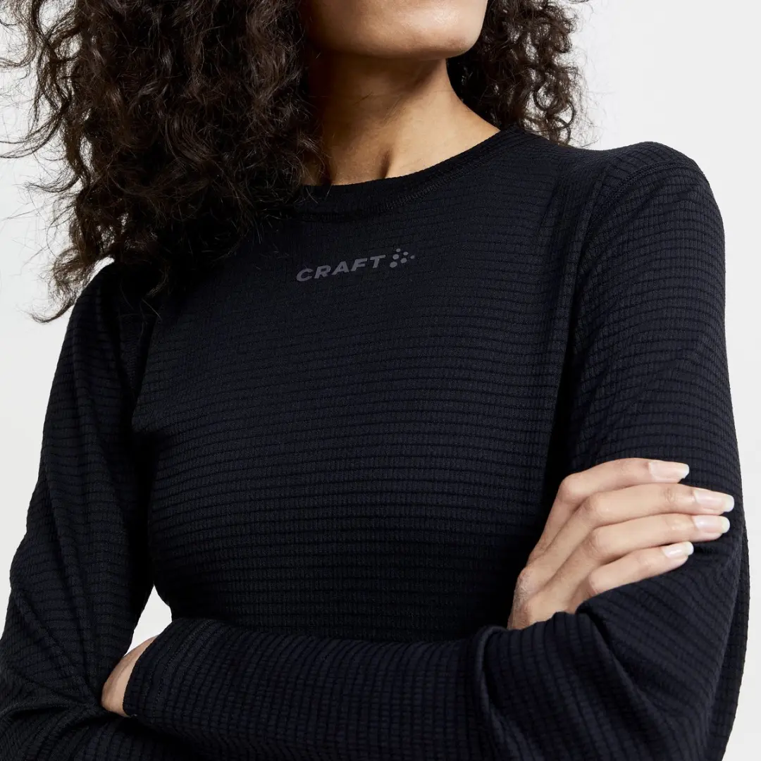 Craft Pro Wool Extreme X Shirt Dames - Maat S - Zwart