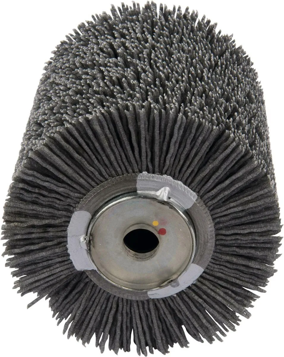 Makita Nylon Abrasief Borstel Siliciumcarbide 120mm - Coarse - Grijs