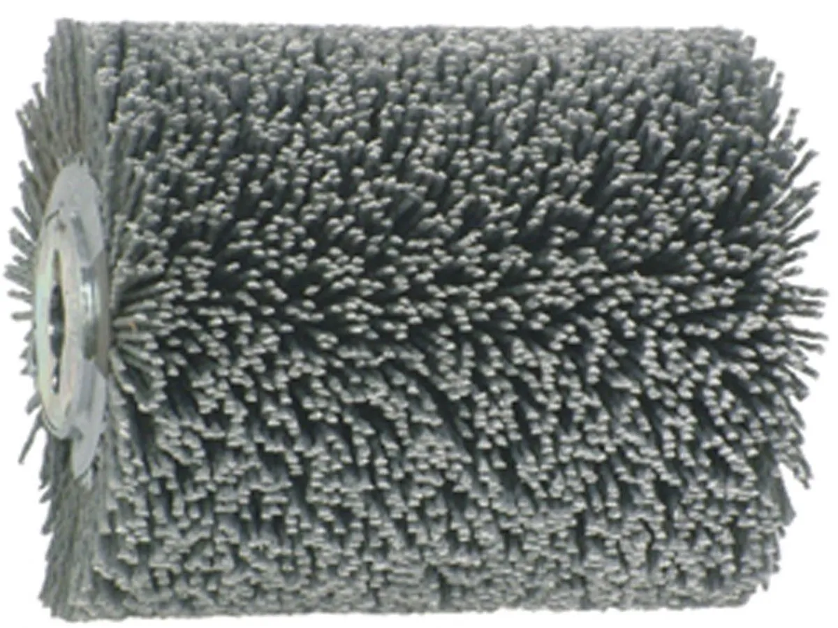 Makita Nylon Abrasief Borstel Siliciumcarbide 120mm - Coarse - Grijs