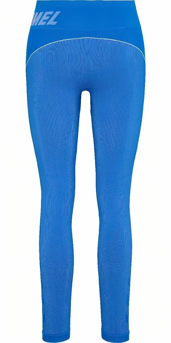 Hummel Christel Seamless Sportlegging - S - Placid Blue/Lapis Blue