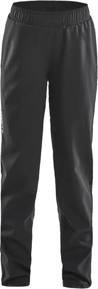 Craft Rush Wind Pants Kinderen 134/140 - Sportbroek - Zwart