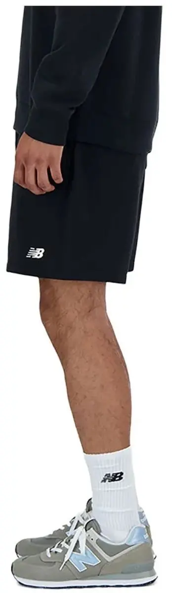 New Balance Heren Sportbroek Short S - Zwart