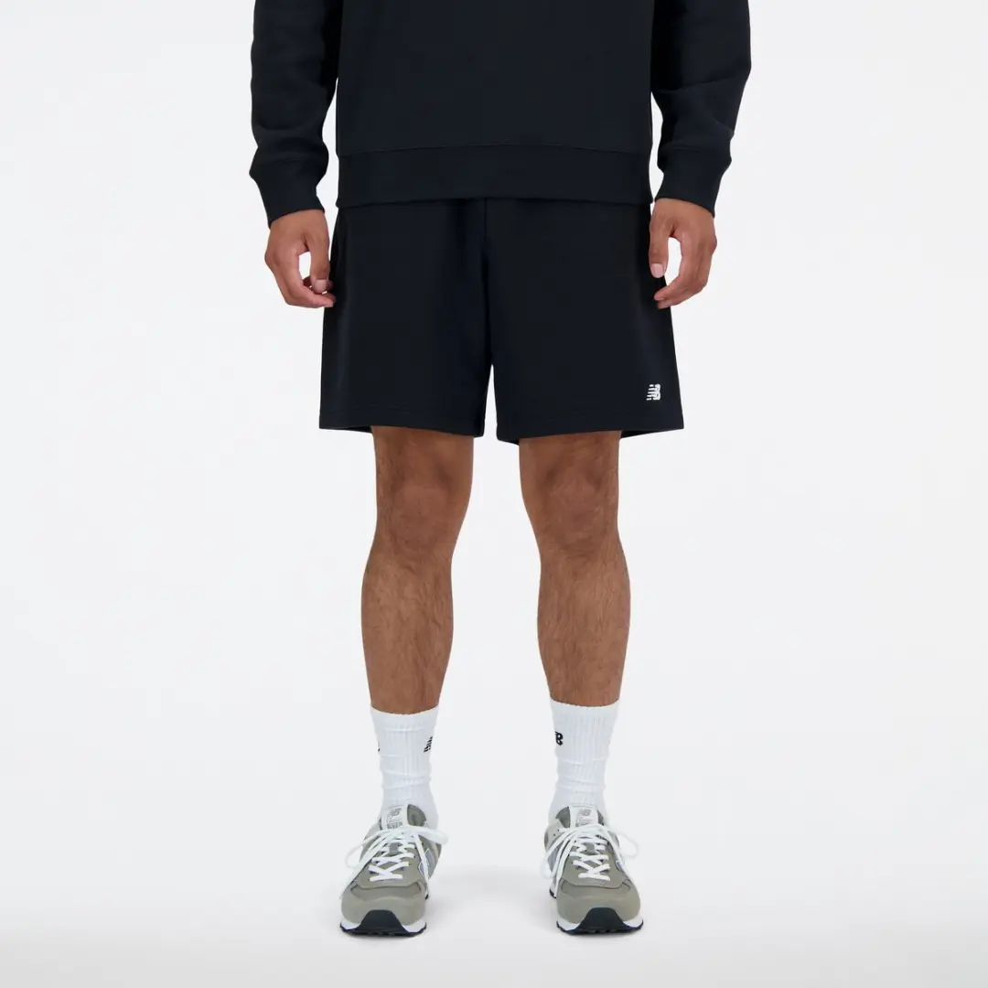 New Balance Heren Sportbroek Short S - Zwart