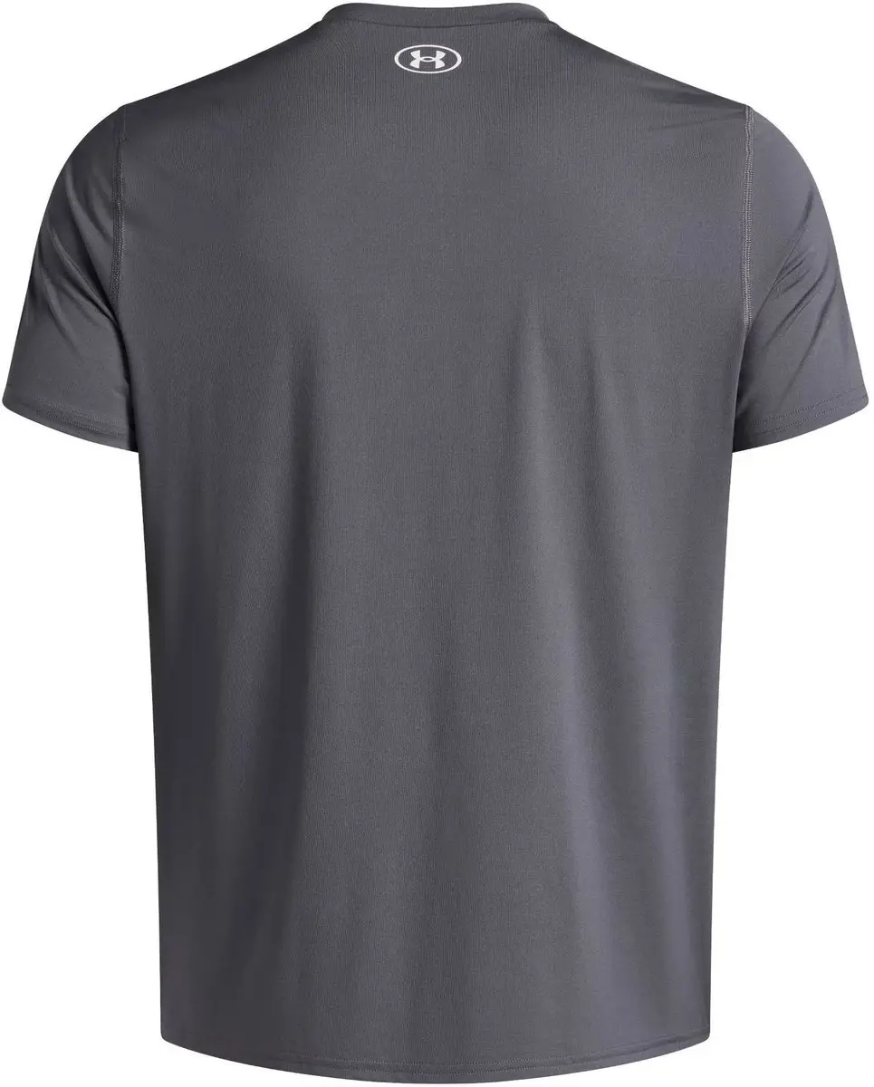 Under Armour HeatGear Fitted SS Shirt - M - Donkergrijs